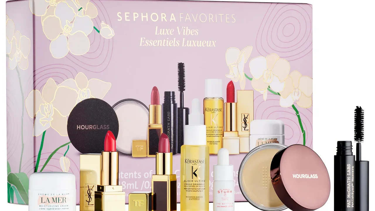 overhead view of corned beef sliced and on a platter with cabbage, potatoes, and carrots